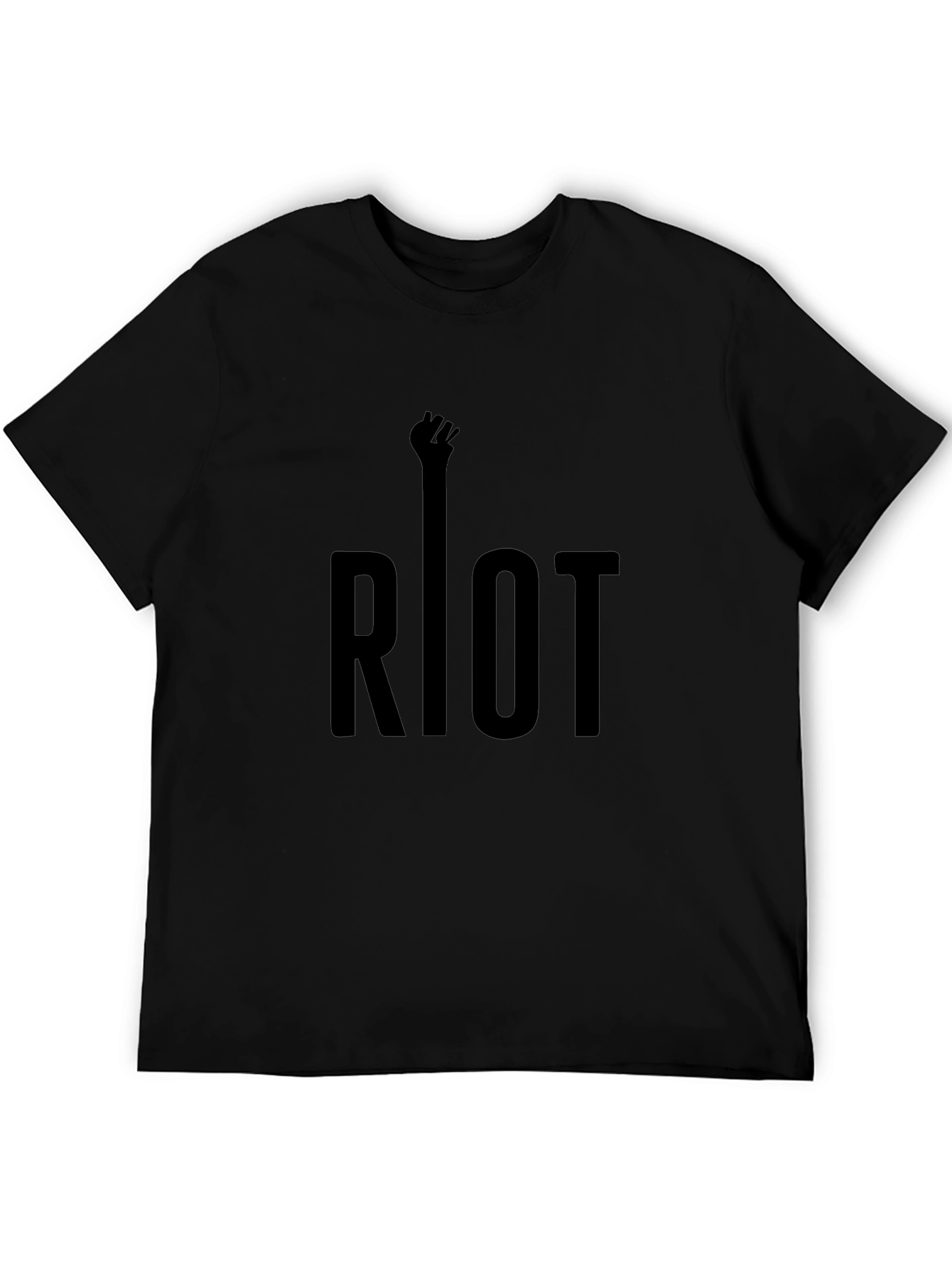 Riot Fist Black Graphic Tee