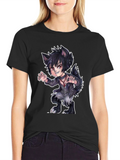 Werewolf Anime T-Shirt - Black