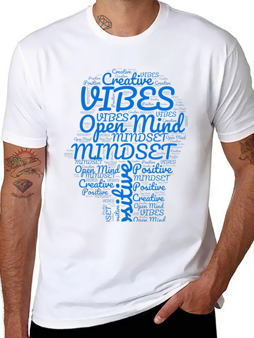 Vibes Mindset Graphic T-Shirt