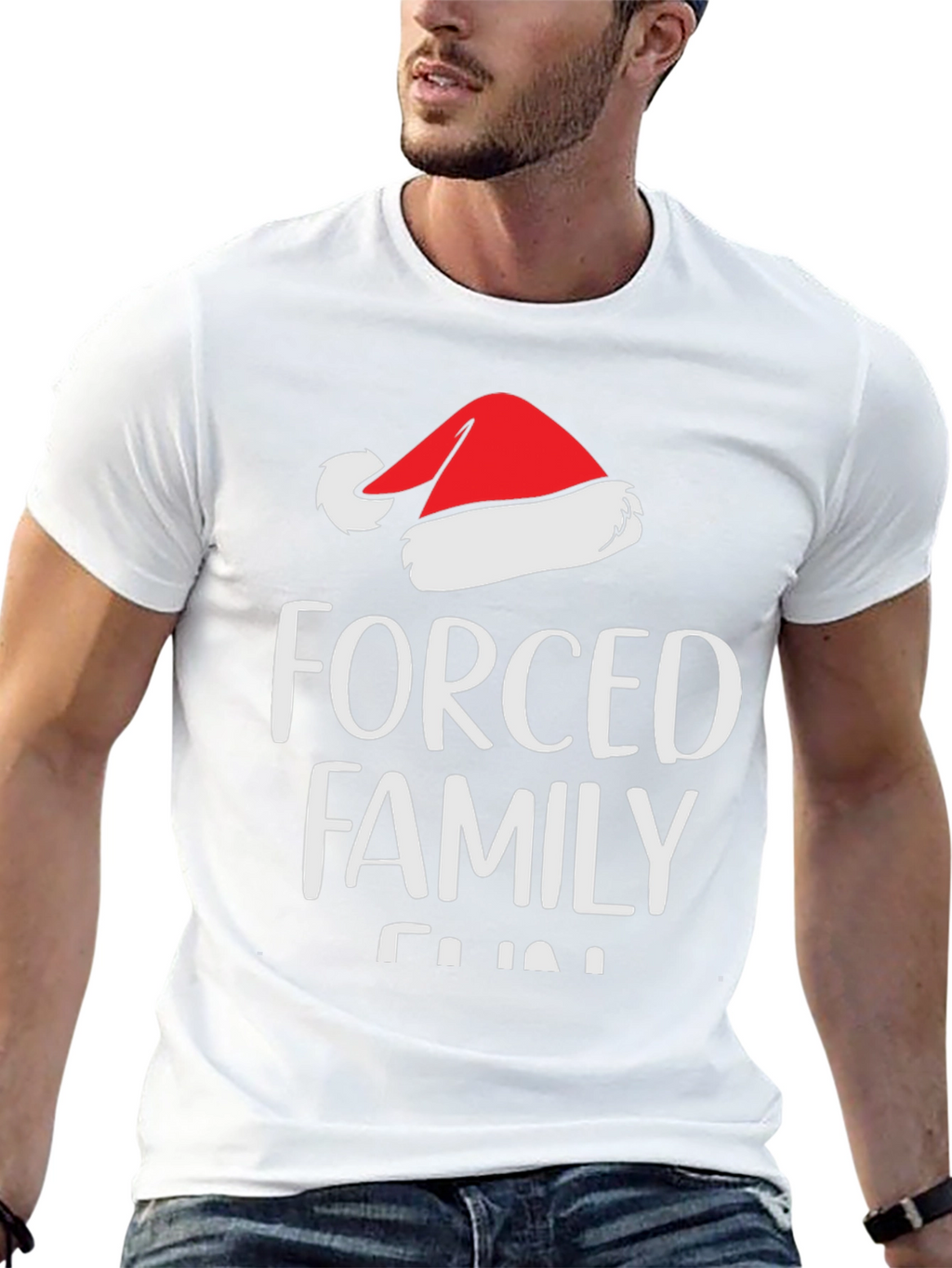 Forced Family Fun Christmas T-Shirt
