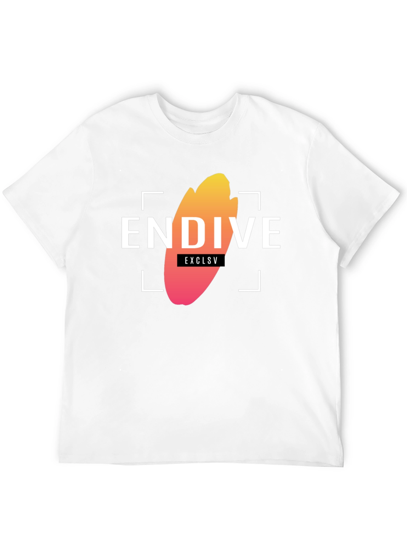 Endive Exclusive Black Graphic Tee