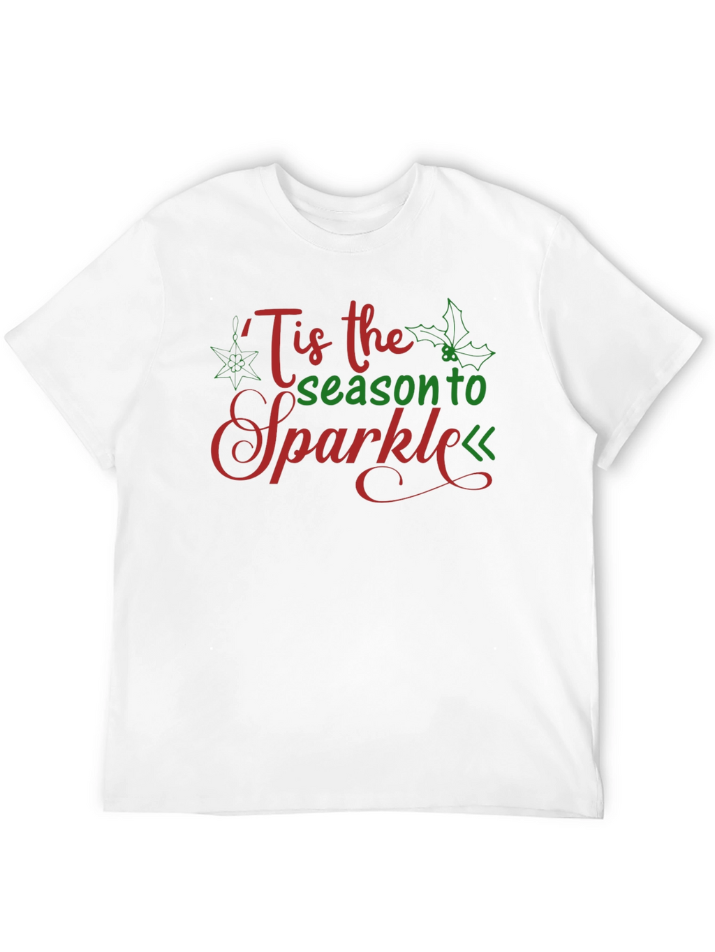 Tis the Season to Sparkle Christmas Graphic Tee
