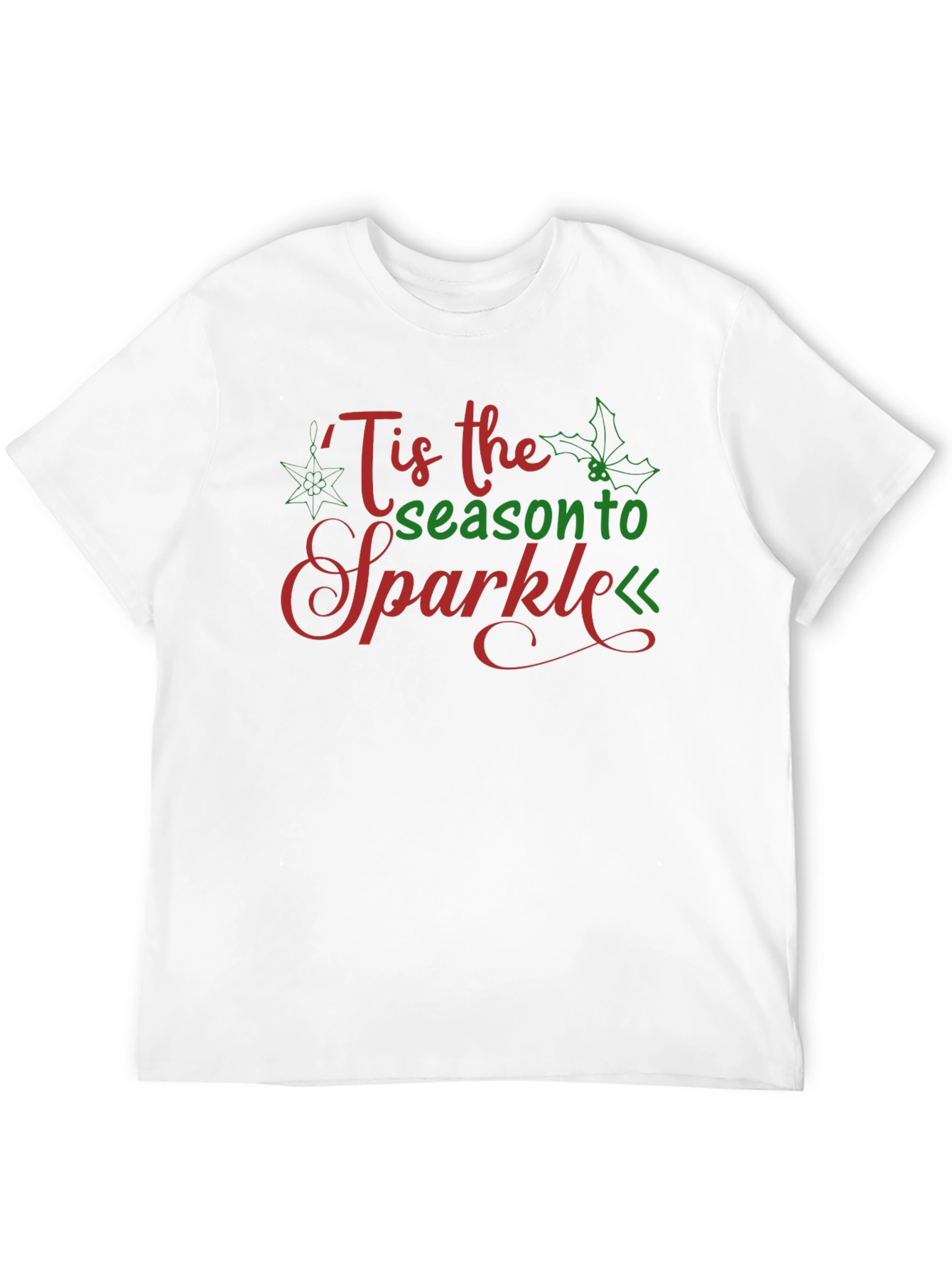 Tis the Season to Sparkle Christmas Graphic Tee