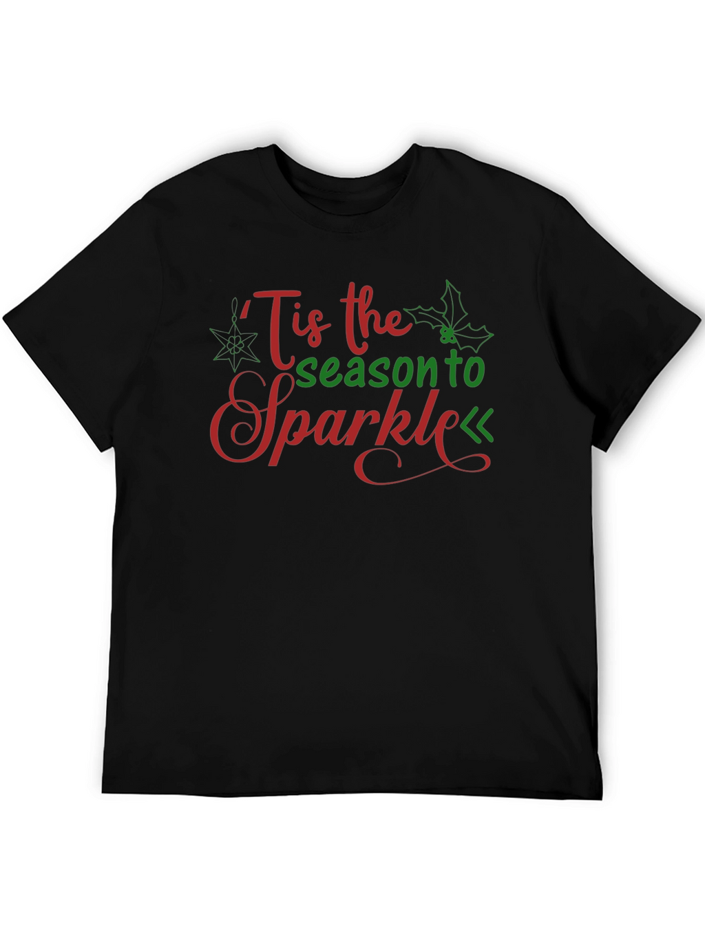 Tis the Season to Sparkle Christmas Graphic Tee