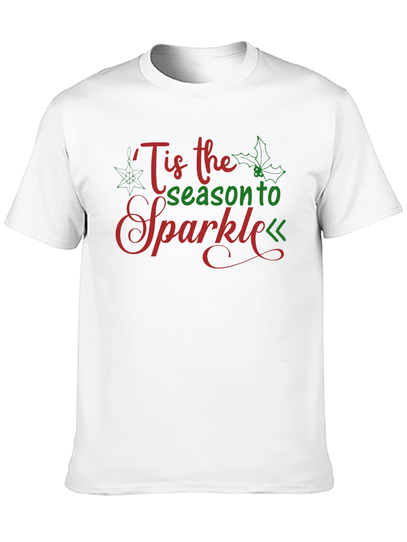 Tis the Season to Sparkle Christmas Graphic Tee