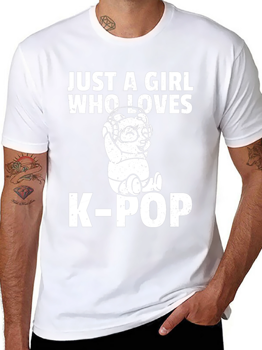 Just a Girl Who Loves K-Pop T-Shirt