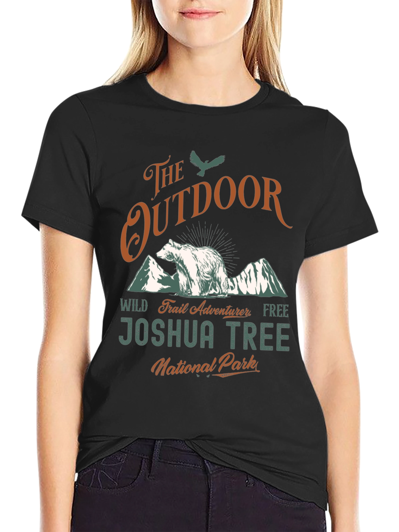 The Outdoor Joshua Tree National Park Bear T-Shirt