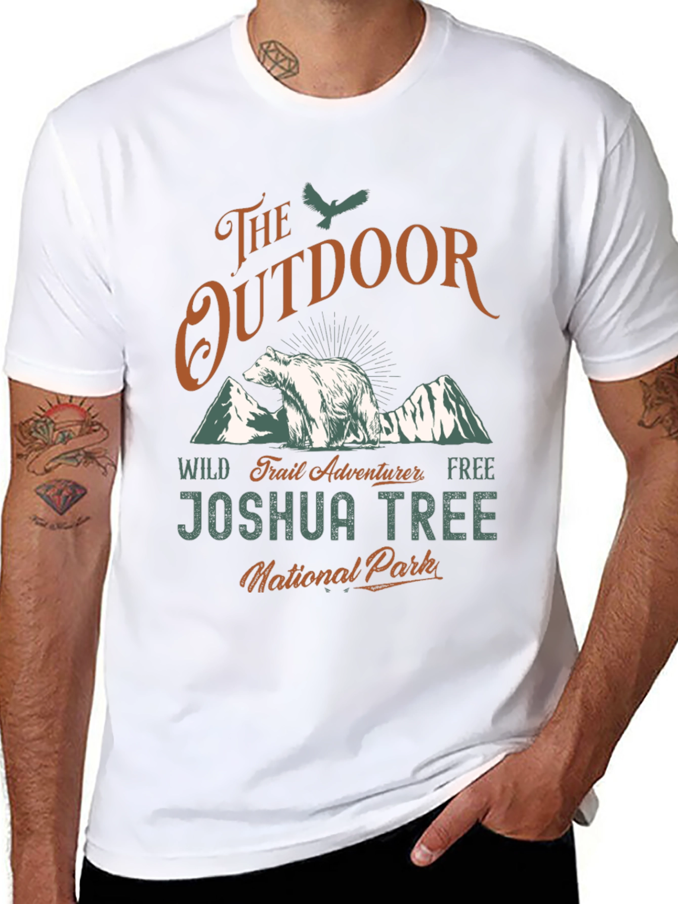 The Outdoor Joshua Tree National Park Bear T-Shirt