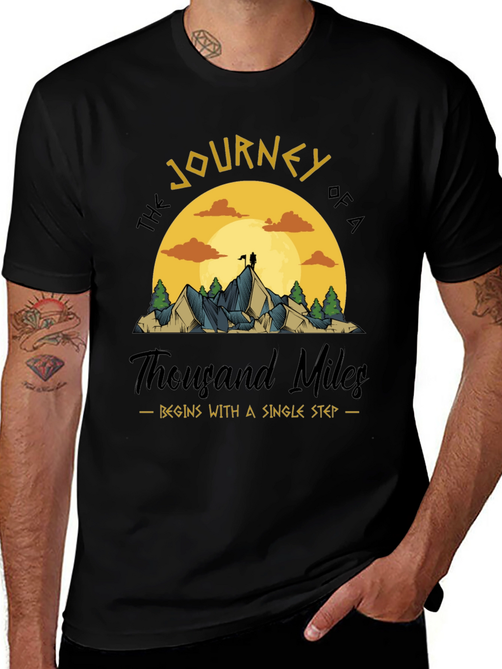 Inspirational Journey Graphic Tee
