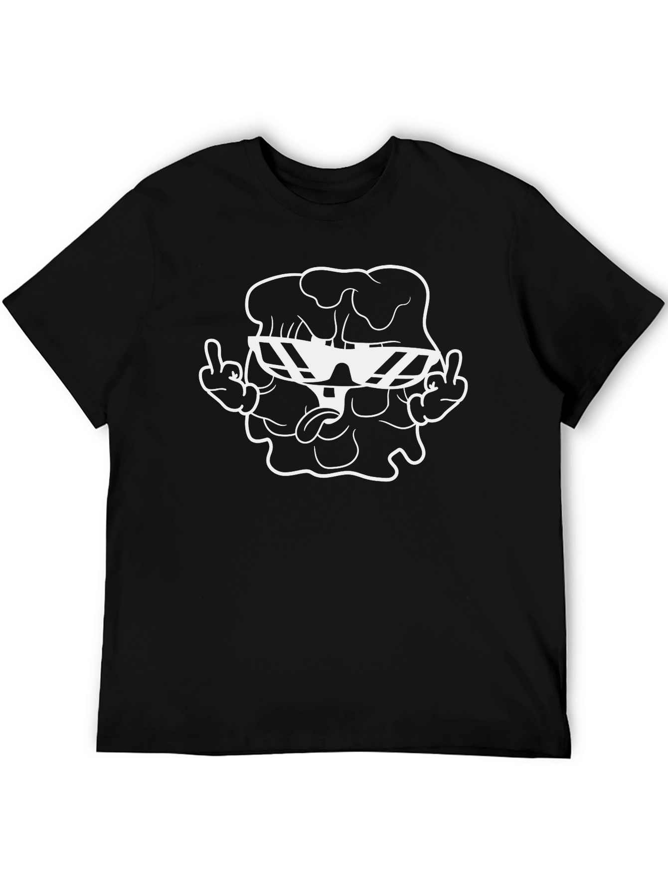 Cool Cartoon Character Graphic T-Shirt