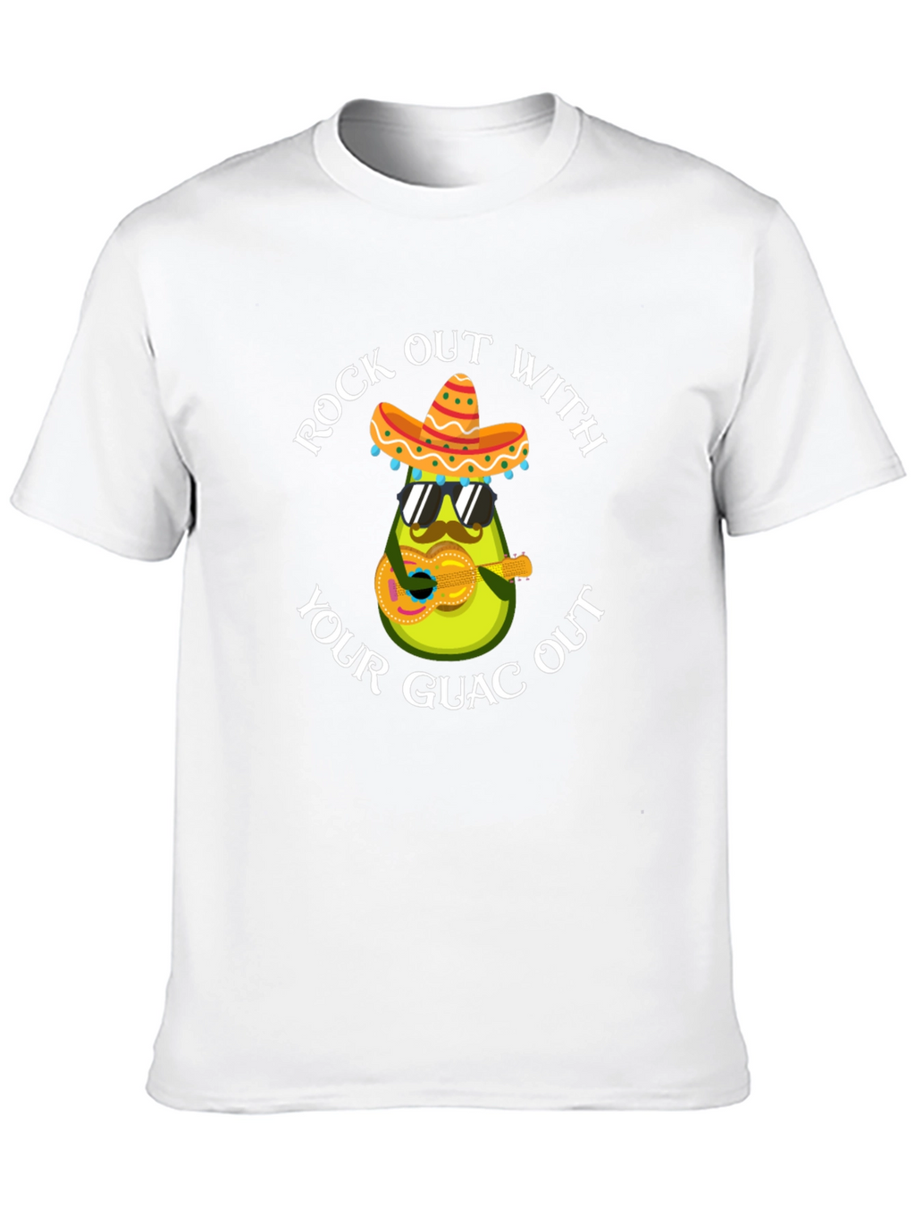 Rock Out With Your Guac Out Avocado T-Shirt