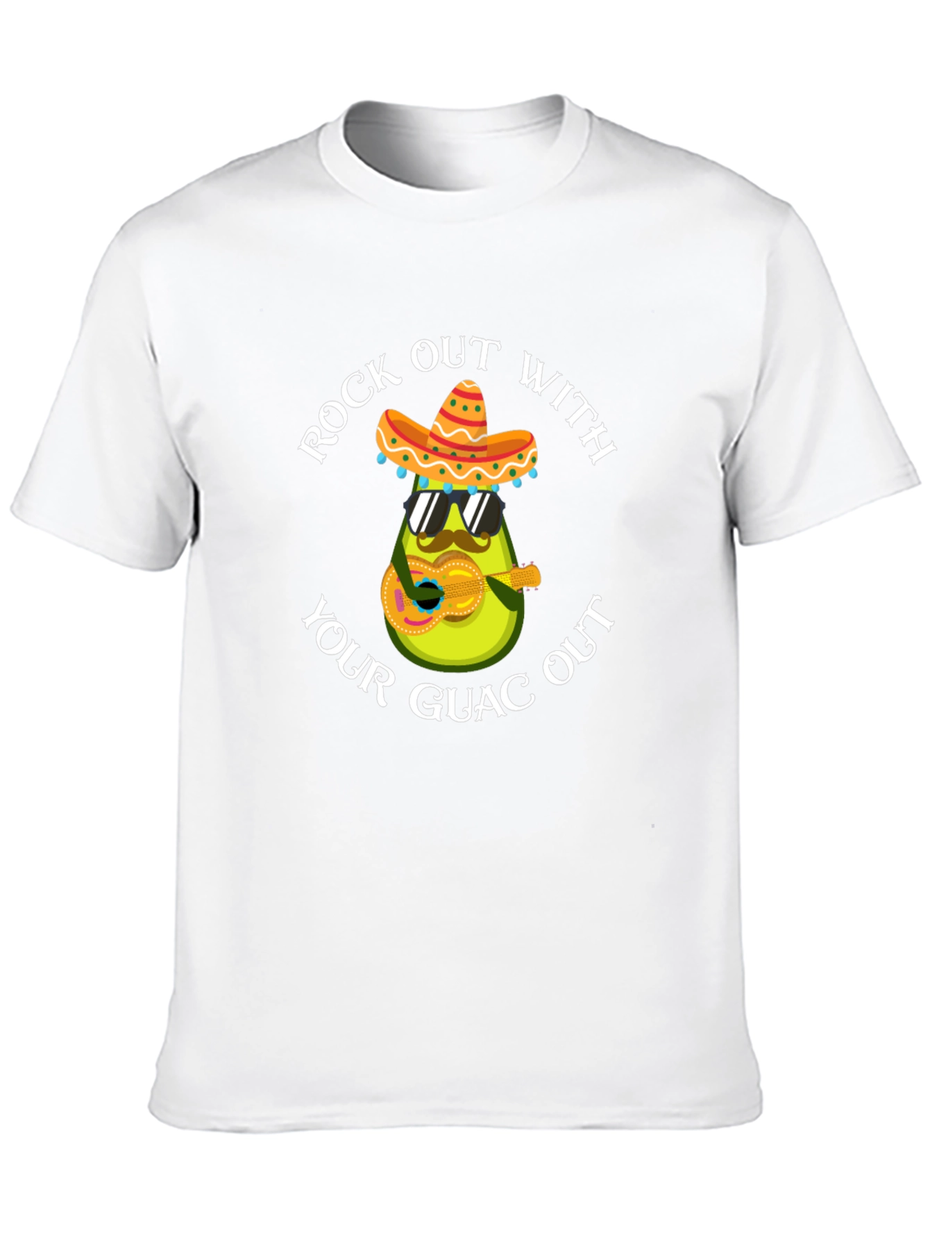 Rock Out With Your Guac Out Avocado T-Shirt