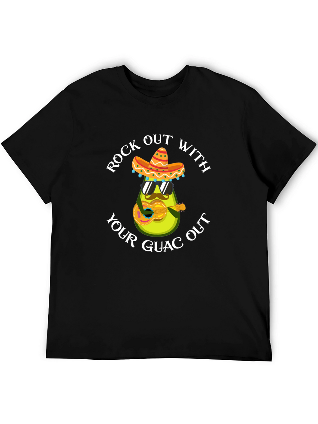 Rock Out With Your Guac Out Avocado T-Shirt