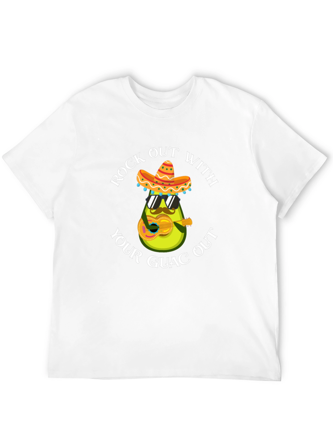 Rock Out With Your Guac Out Avocado T-Shirt