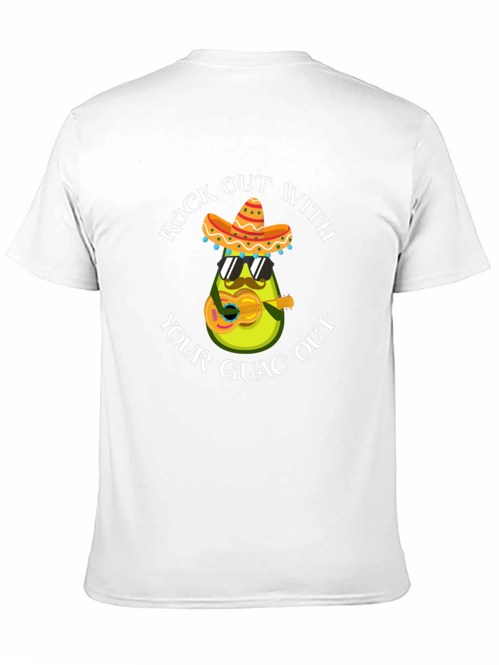 Rock Out With Your Guac Out Avocado T-Shirt