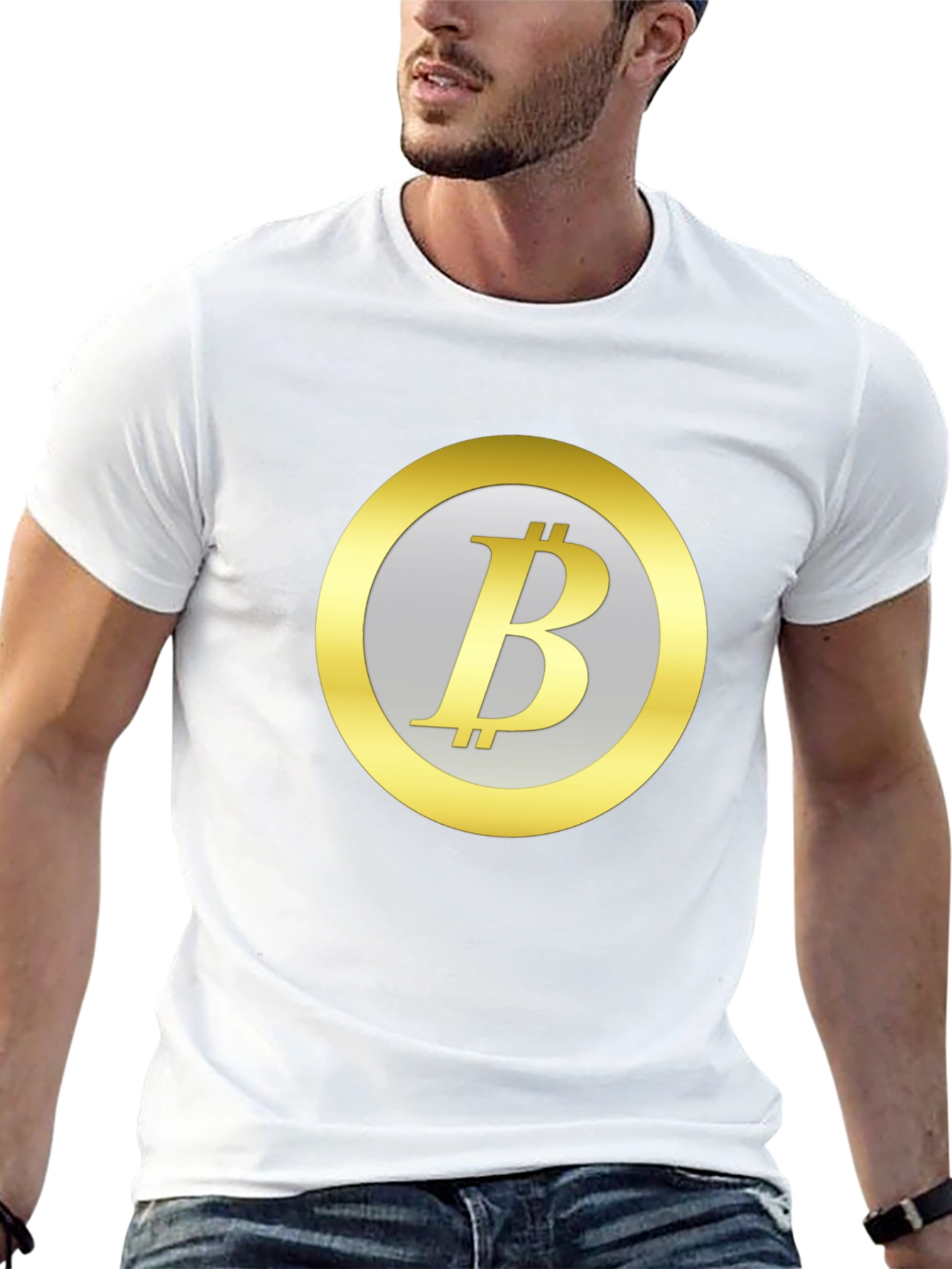 Bitcoin Logo T-Shirt - Crypto Currency Tee