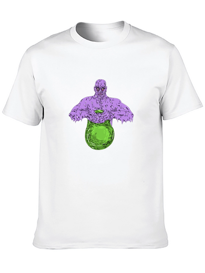 Zombie Lifting Kettlebell Graphic T-Shirt