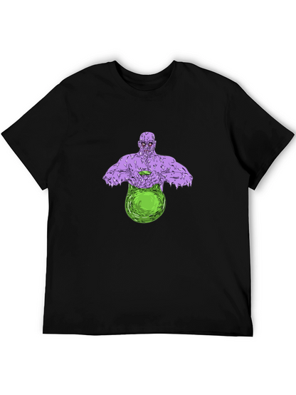 Zombie Lifting Kettlebell Graphic T-Shirt