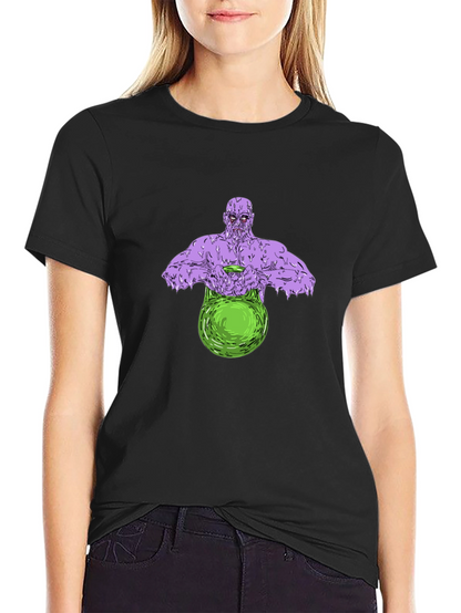 Zombie Lifting Kettlebell Graphic T-Shirt