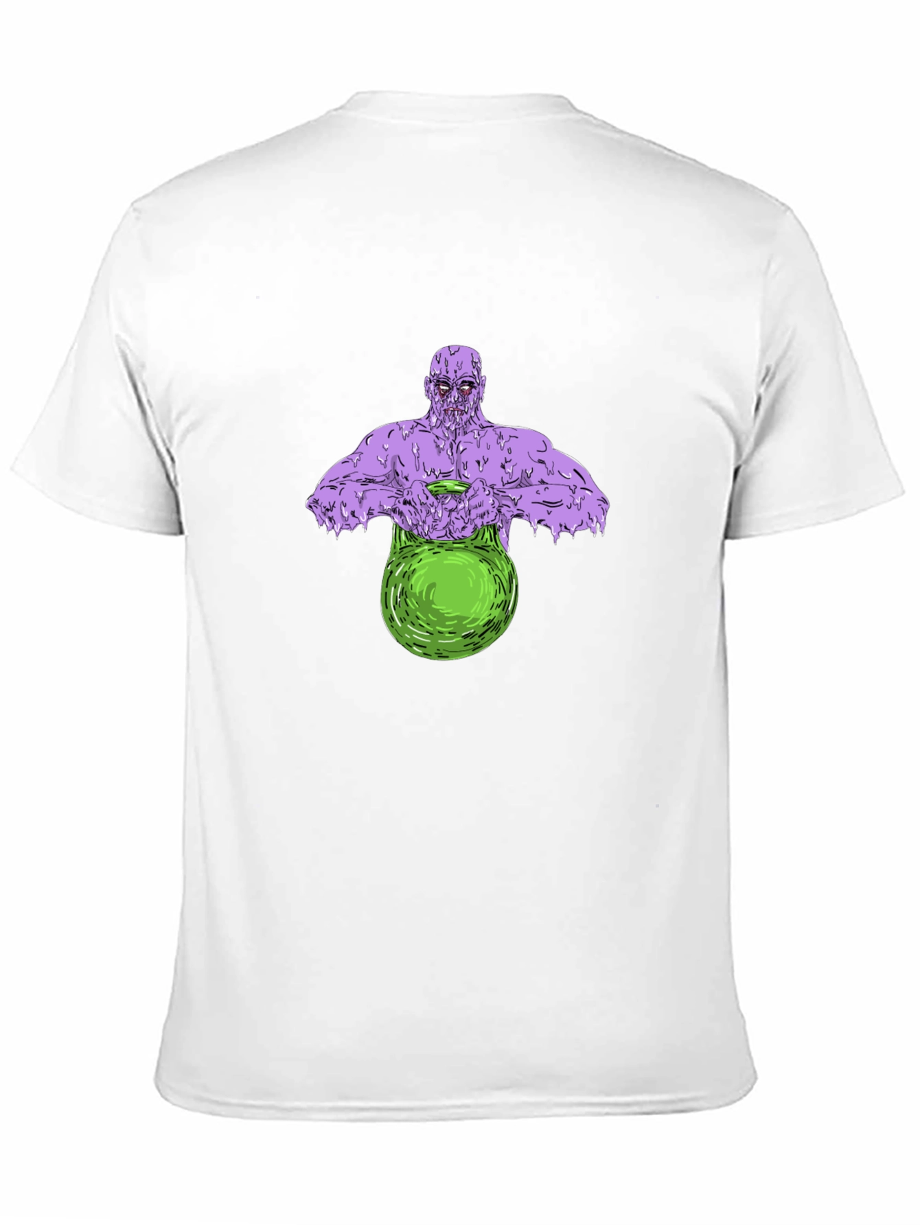 Zombie Lifting Kettlebell Graphic T-Shirt