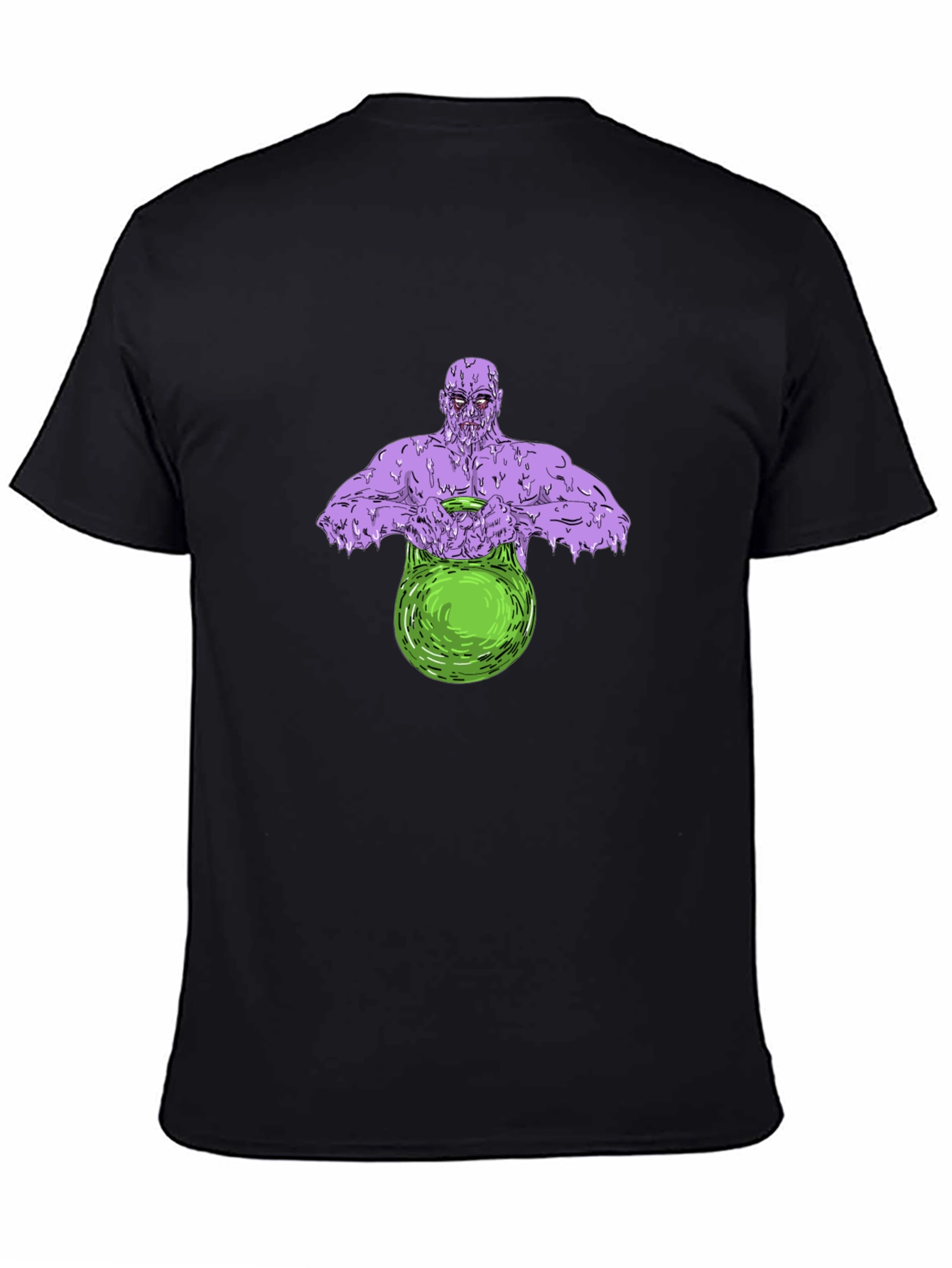 Zombie Lifting Kettlebell Graphic T-Shirt