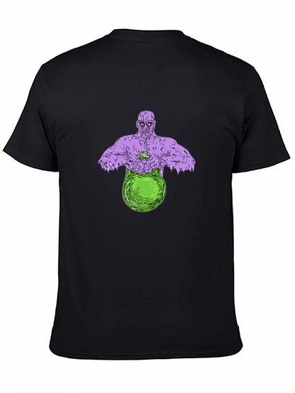 Zombie Lifting Kettlebell Graphic T-Shirt