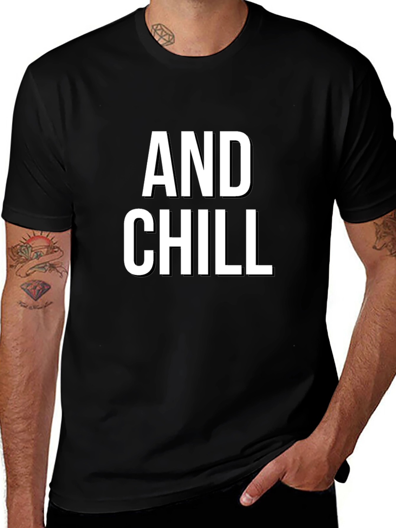 And Chill - Unisex Graphic Tee - Comfortable Fit