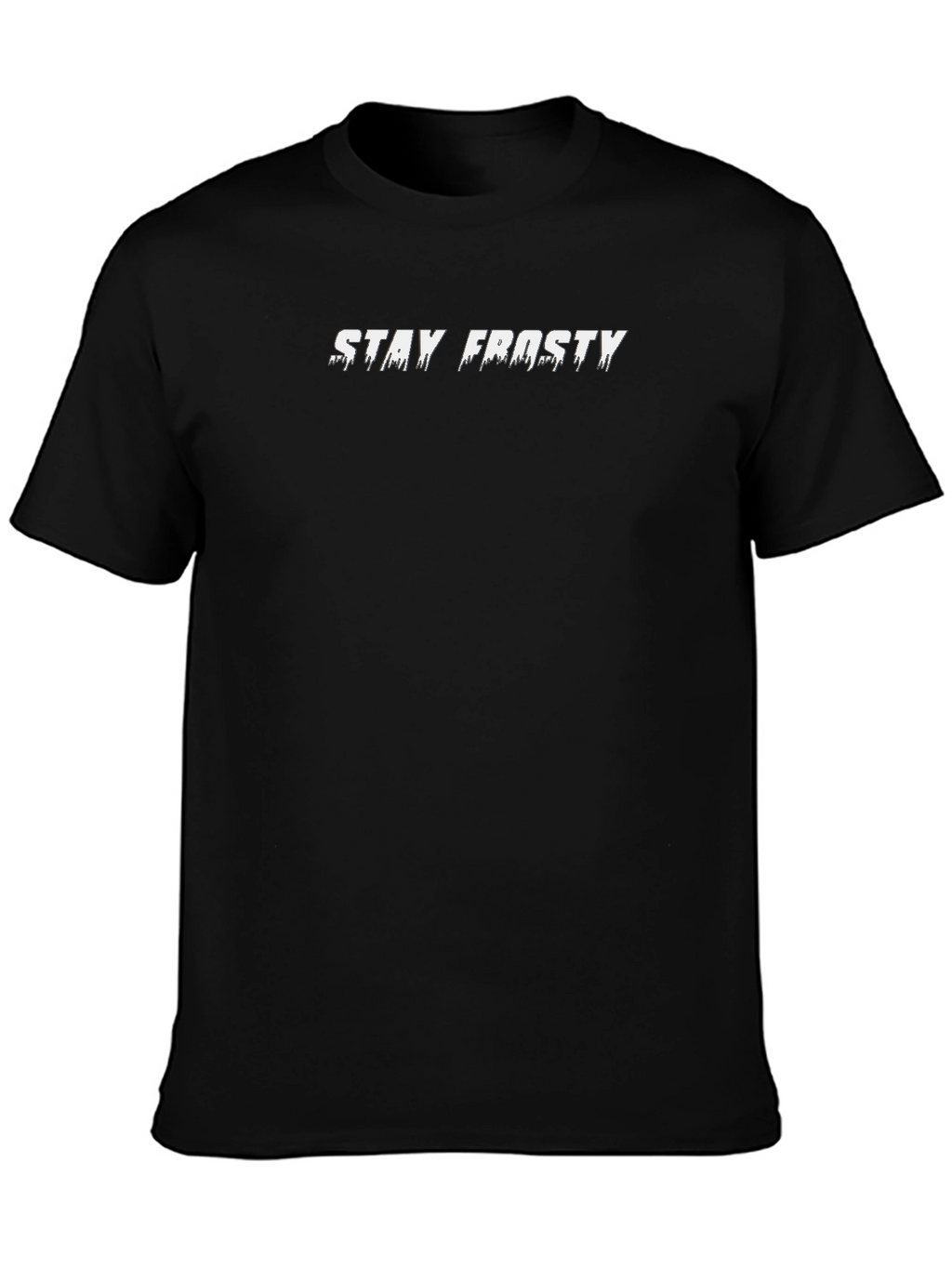Stay Frosty Graphic Tee - Black