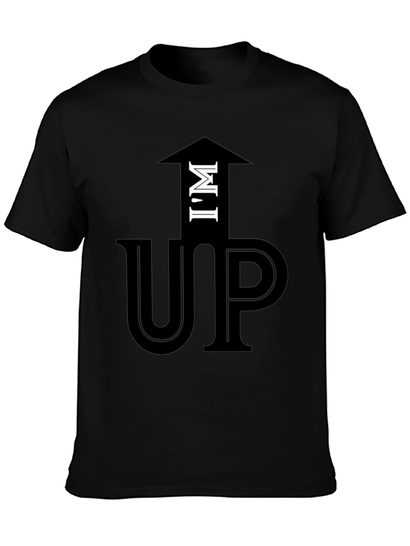 Im Up Funny Graphic T-Shirt Casual Cotton Tee