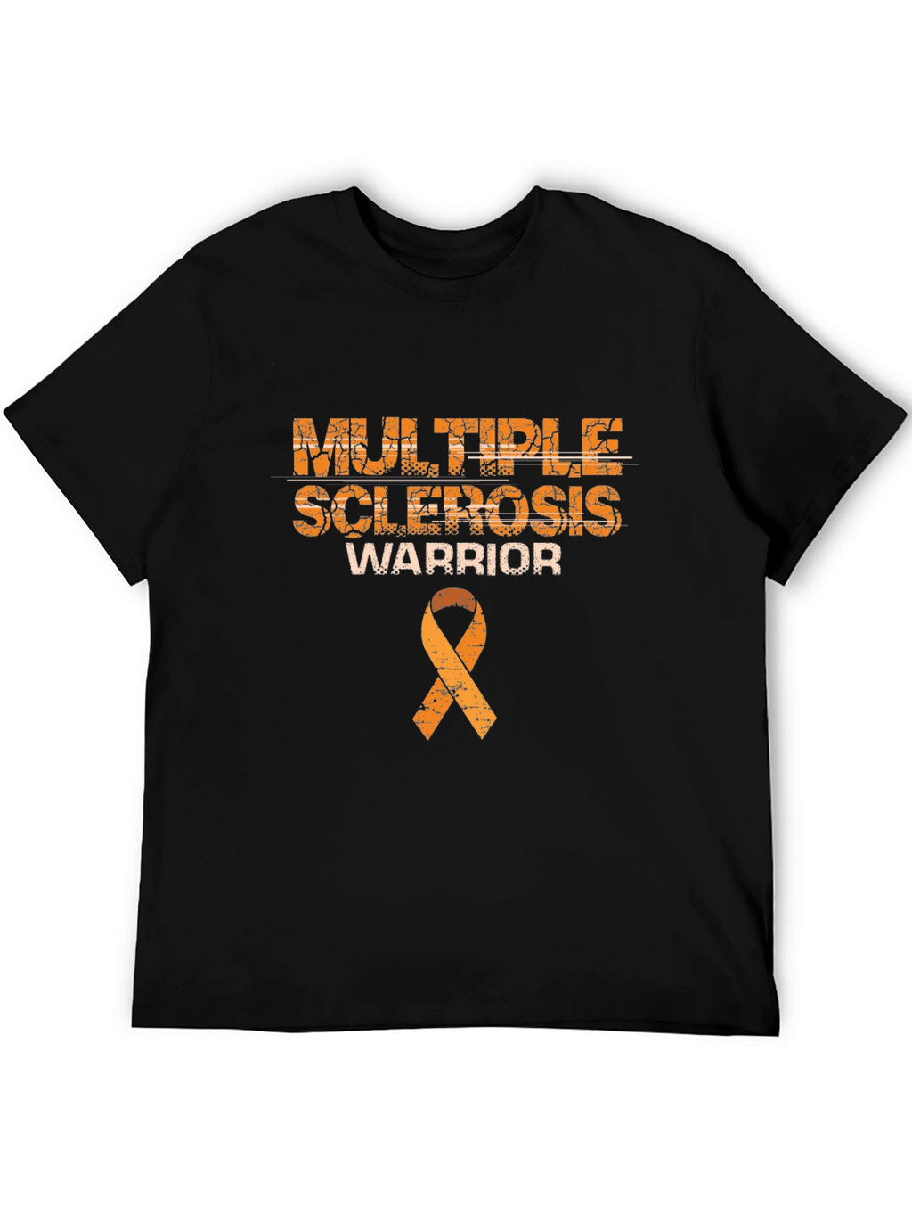Multiple Sclerosis Warrior Ribbon Awareness T-Shirt