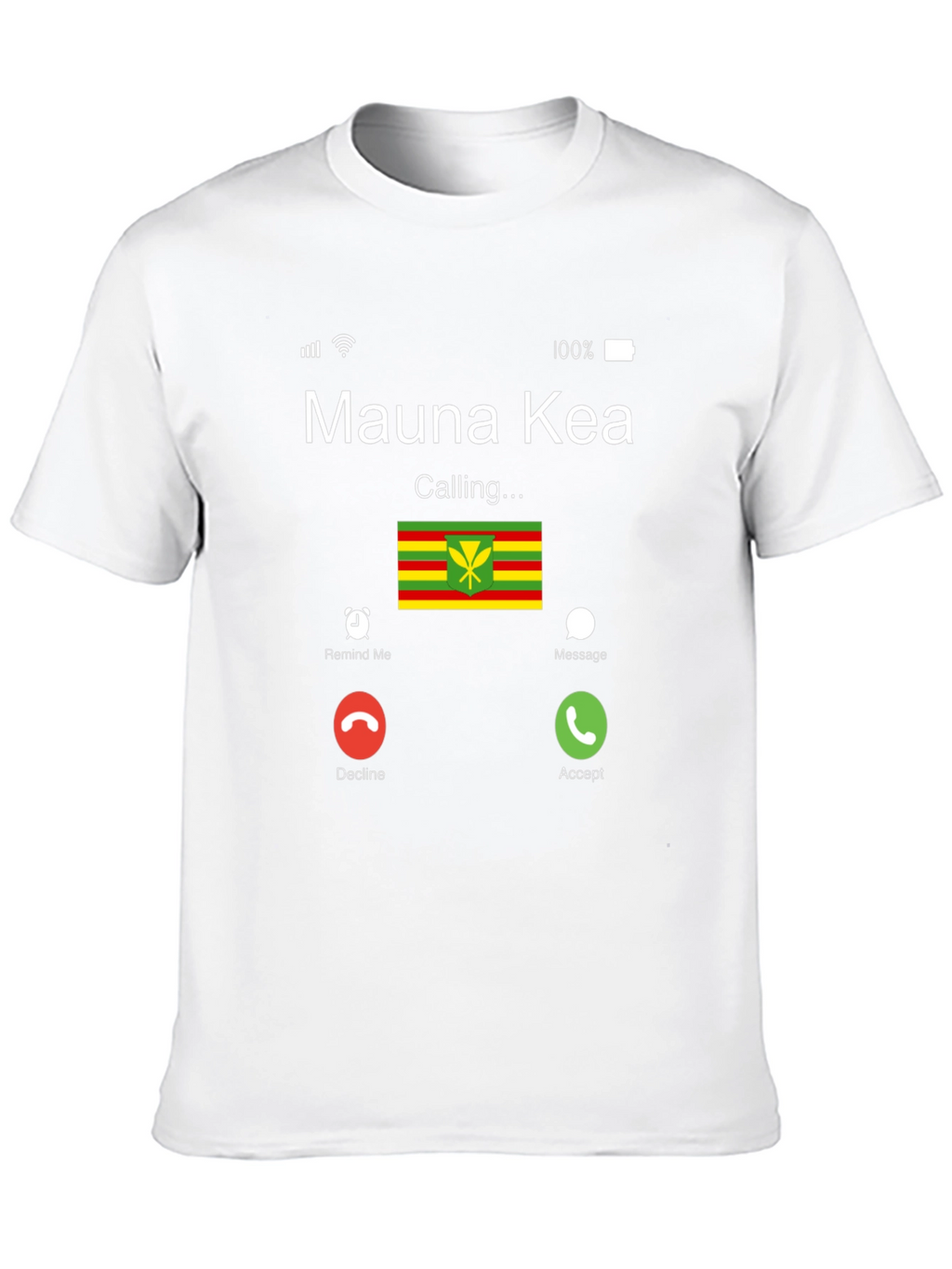 Mauna Kea Calling Graphic T-Shirt