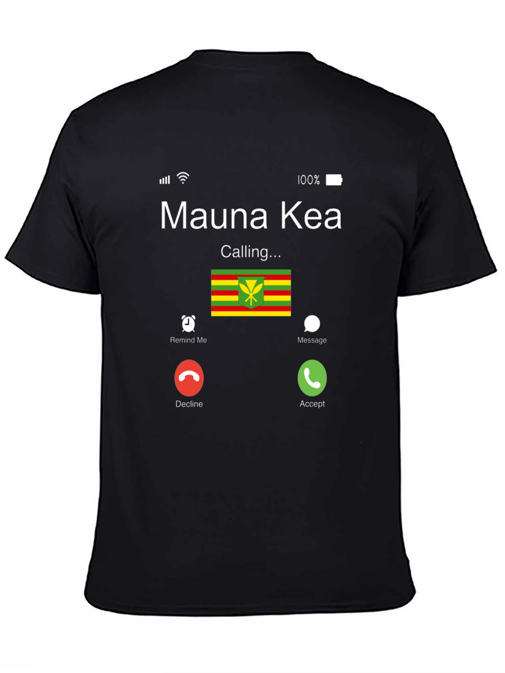 Mauna Kea Calling Graphic T-Shirt