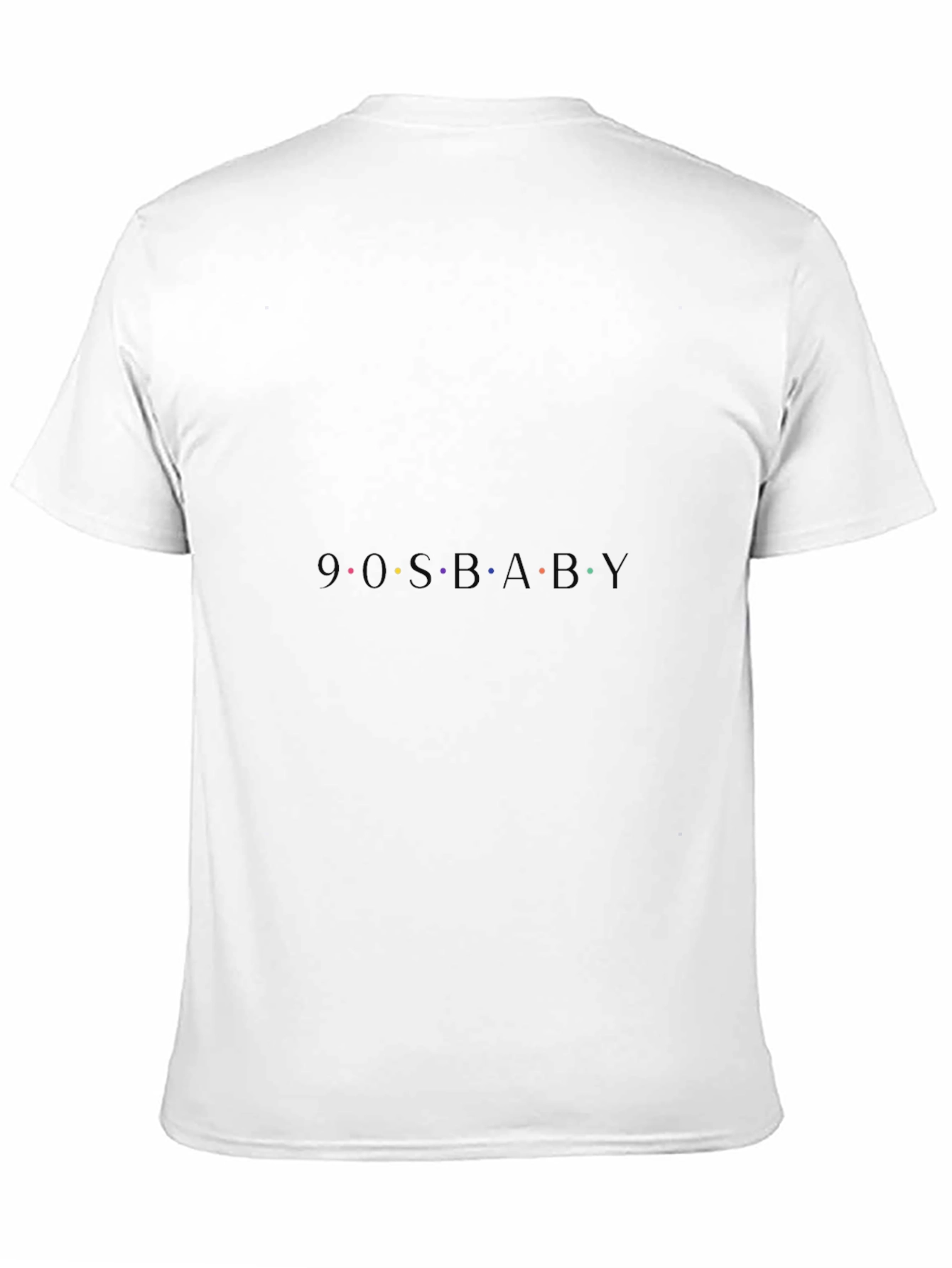 90s Baby Black T-Shirt - Retro Style
