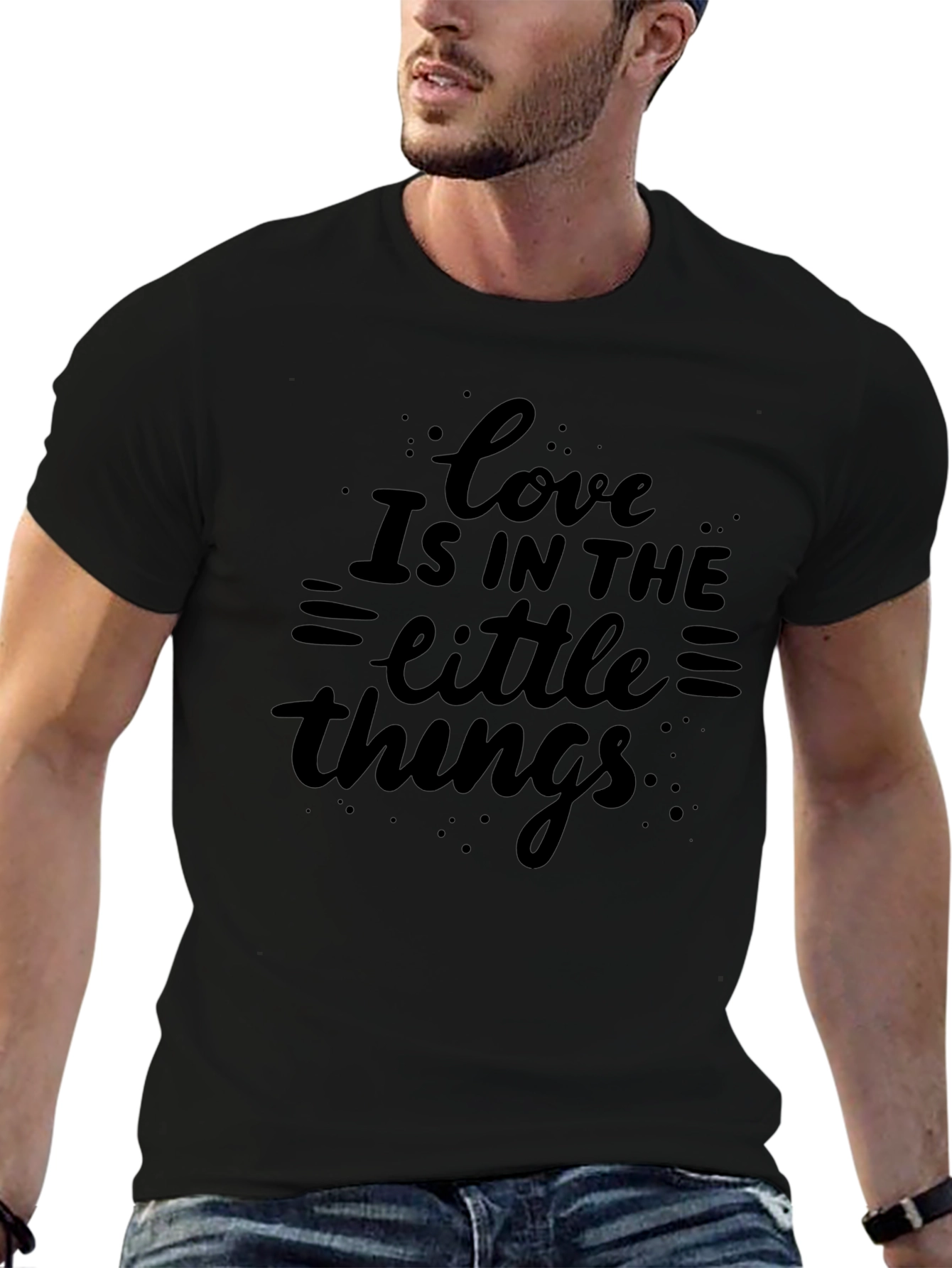 Love Is In The Little Things Graphic Tee