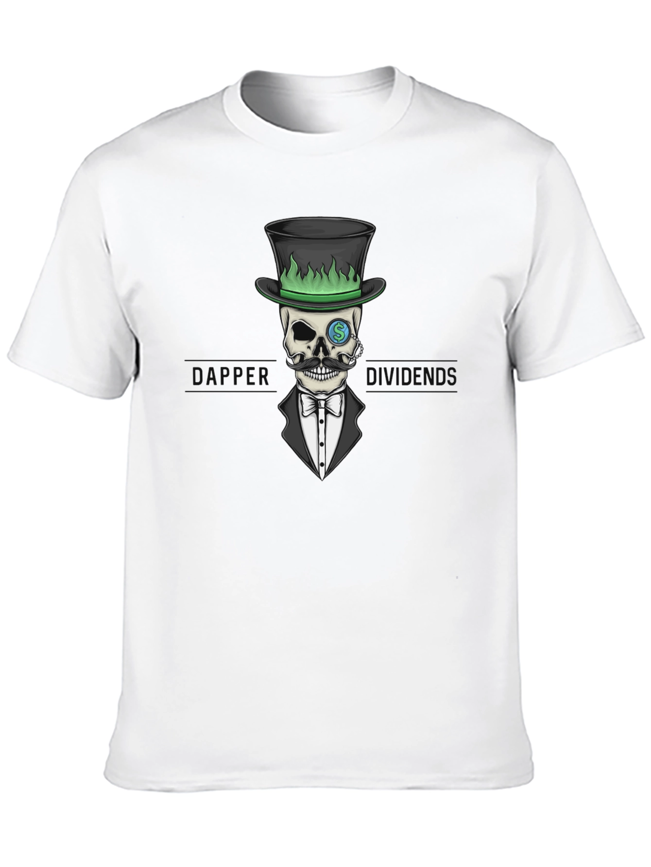 Skull Gentleman Black T-Shirt