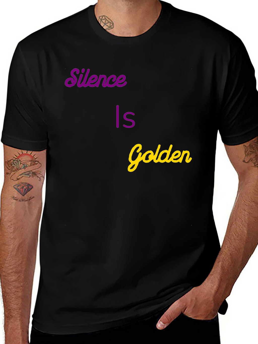 Silence is Golden Graphic Tee