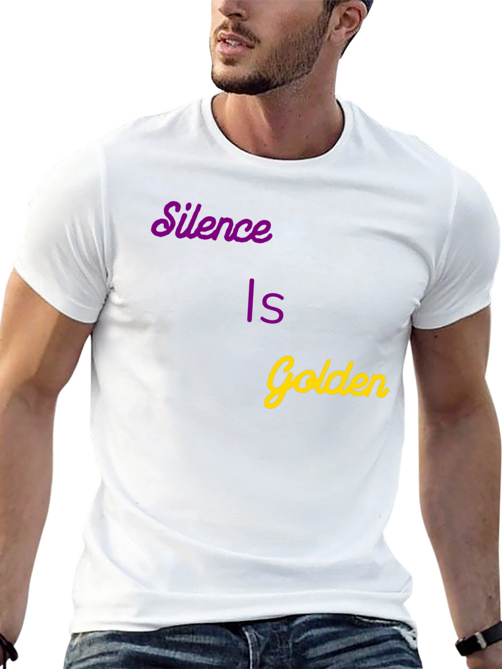 Silence is Golden Graphic Tee