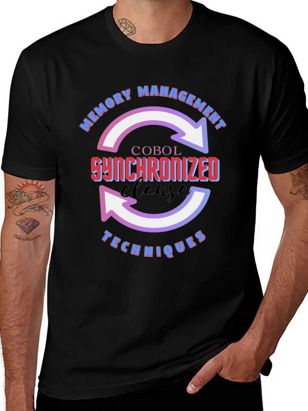 Cobol Synchronized Clause T-Shirt