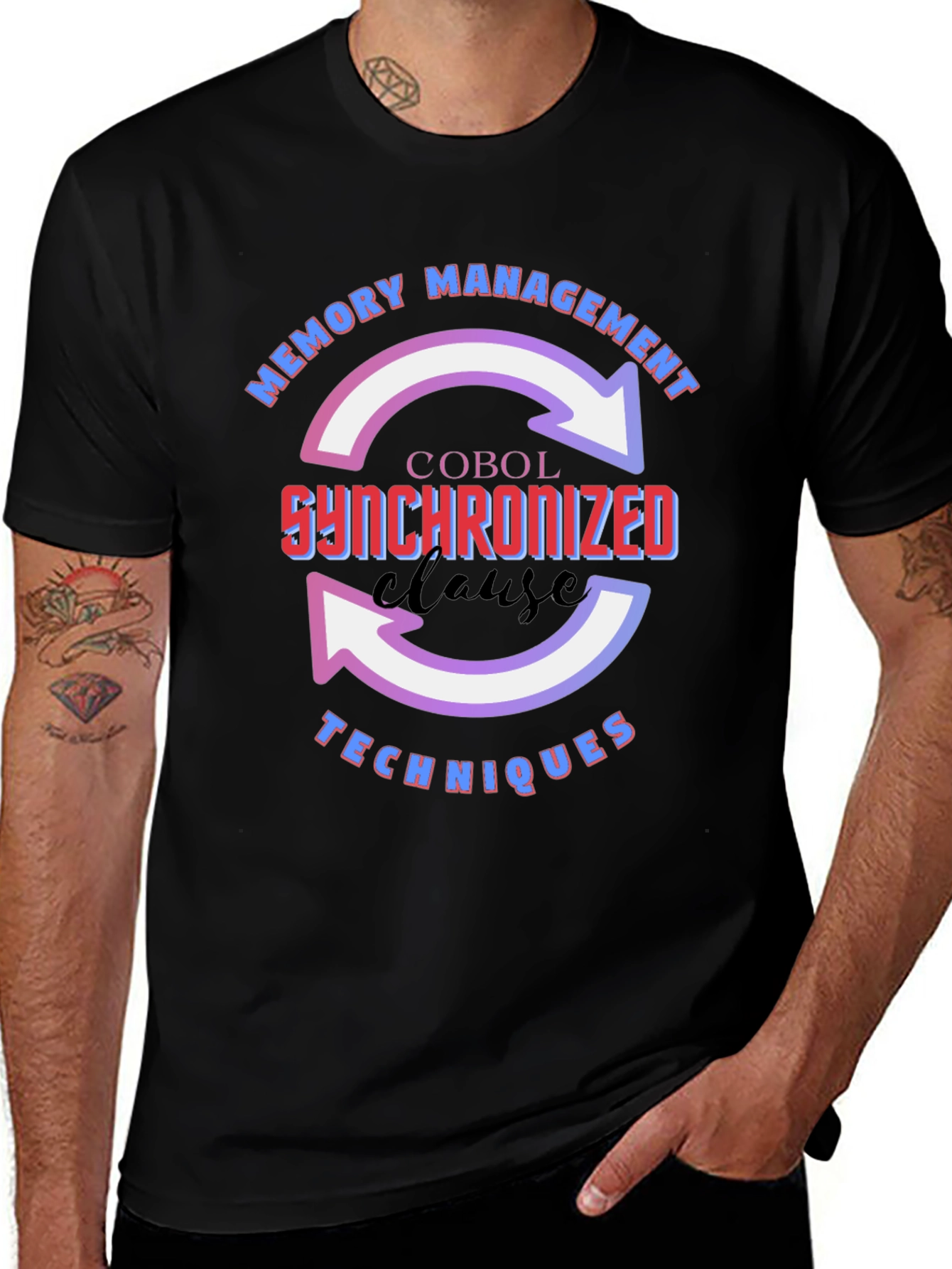 Cobol Synchronized Clause T-Shirt