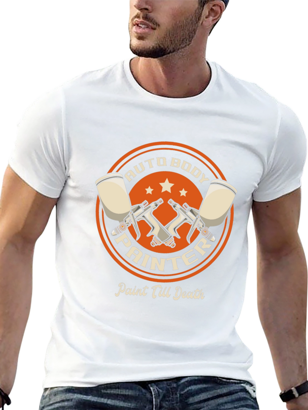 Auto Body Painter T-Shirt - Paint Till Death