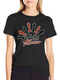 Start Now Chess Graphic Tee - Black Cotton T-Shirt