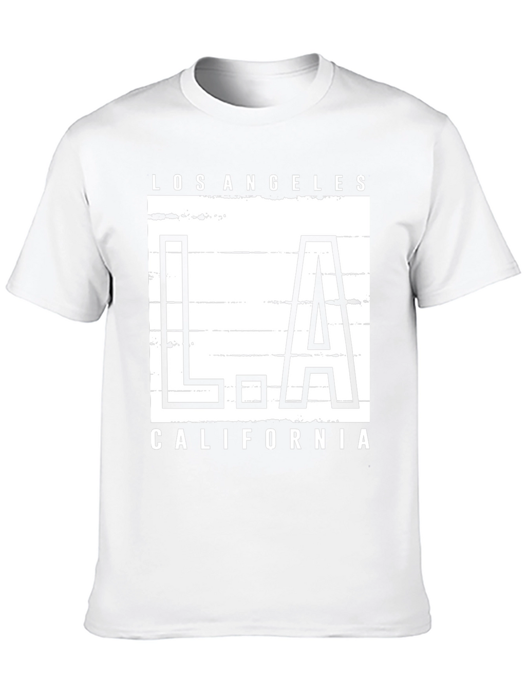 Los Angeles California Graphic Tee - Black