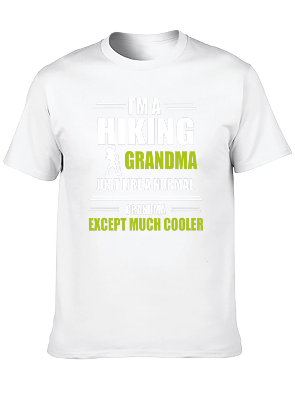 Hiking Grandma T-Shirt - Cool Hiker Graphic Tee