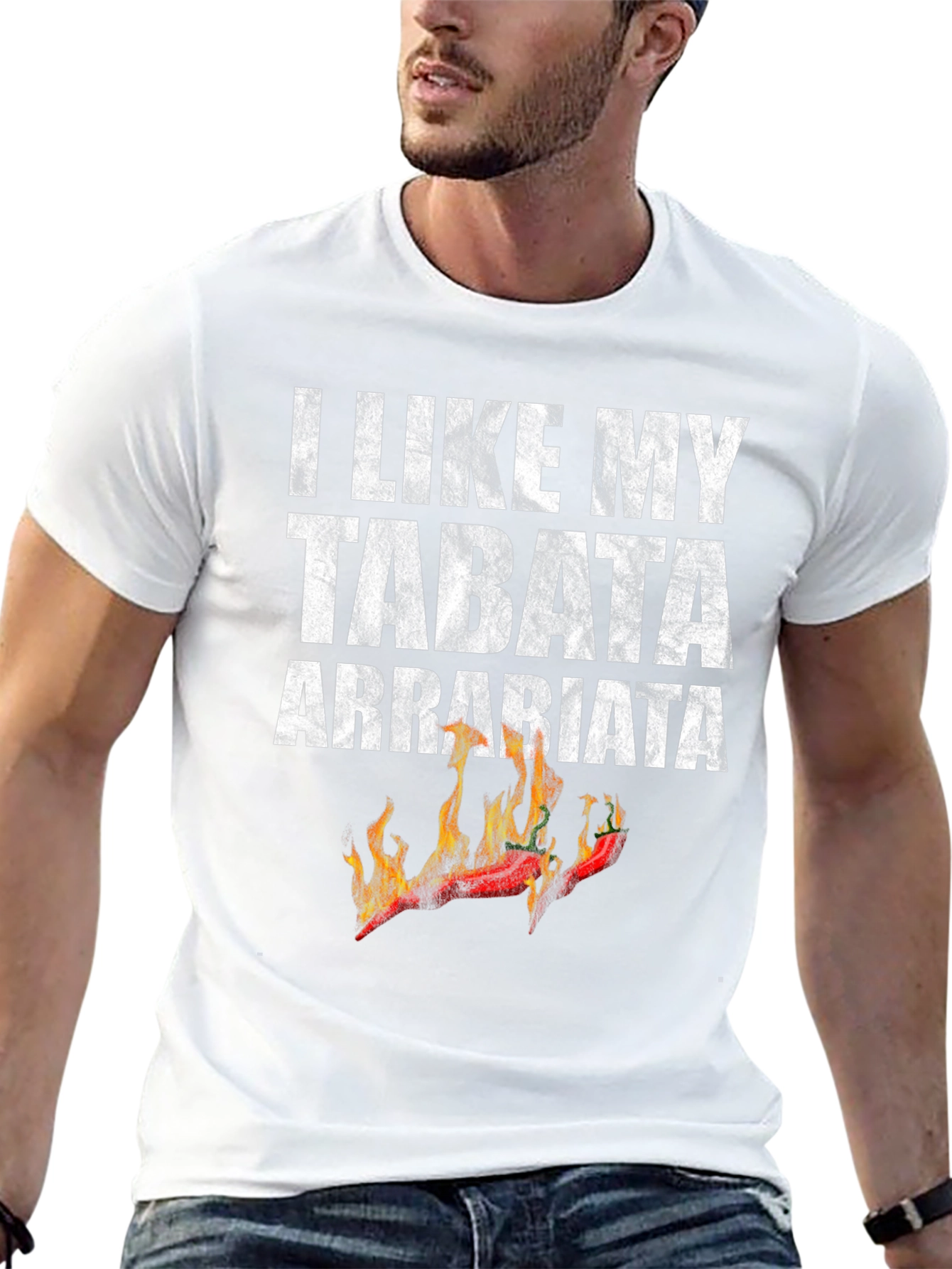 I Like My Tabata Arrabbiata Funny Workout T-Shirt