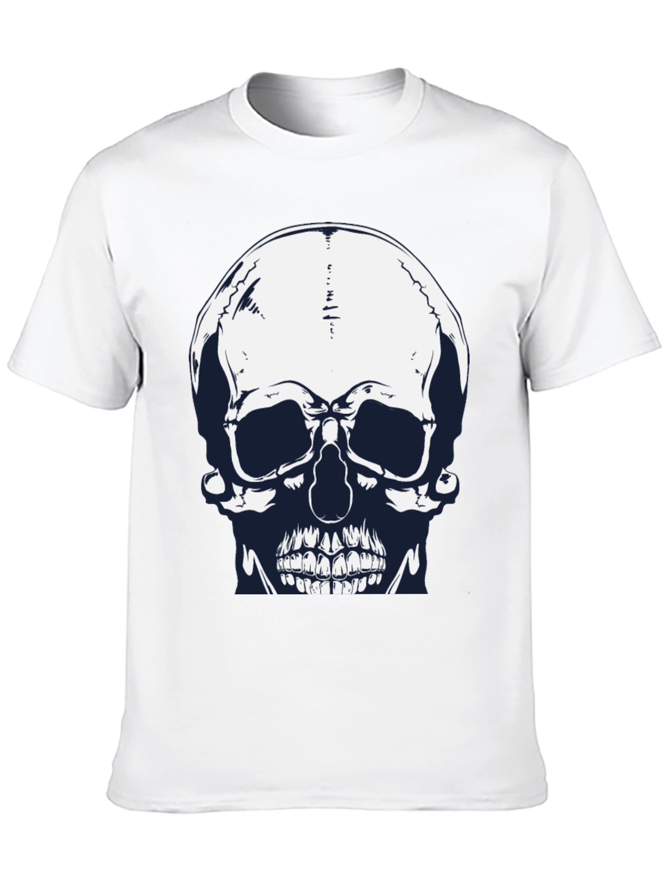 Skull Graphic Tee - Mens Black T-Shirt