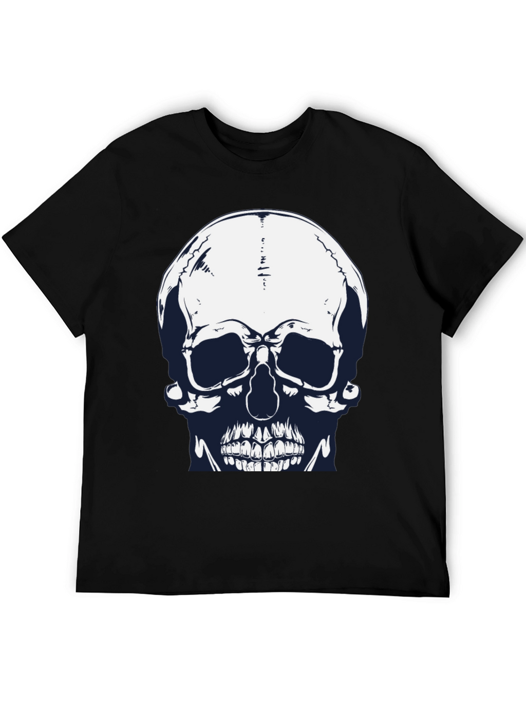 Skull Graphic Tee - Mens Black T-Shirt