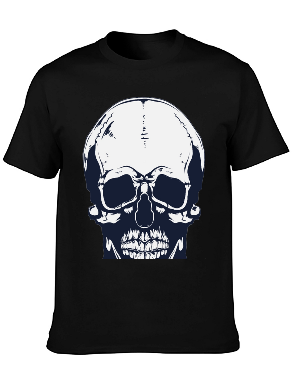 Skull Graphic Tee - Mens Black T-Shirt