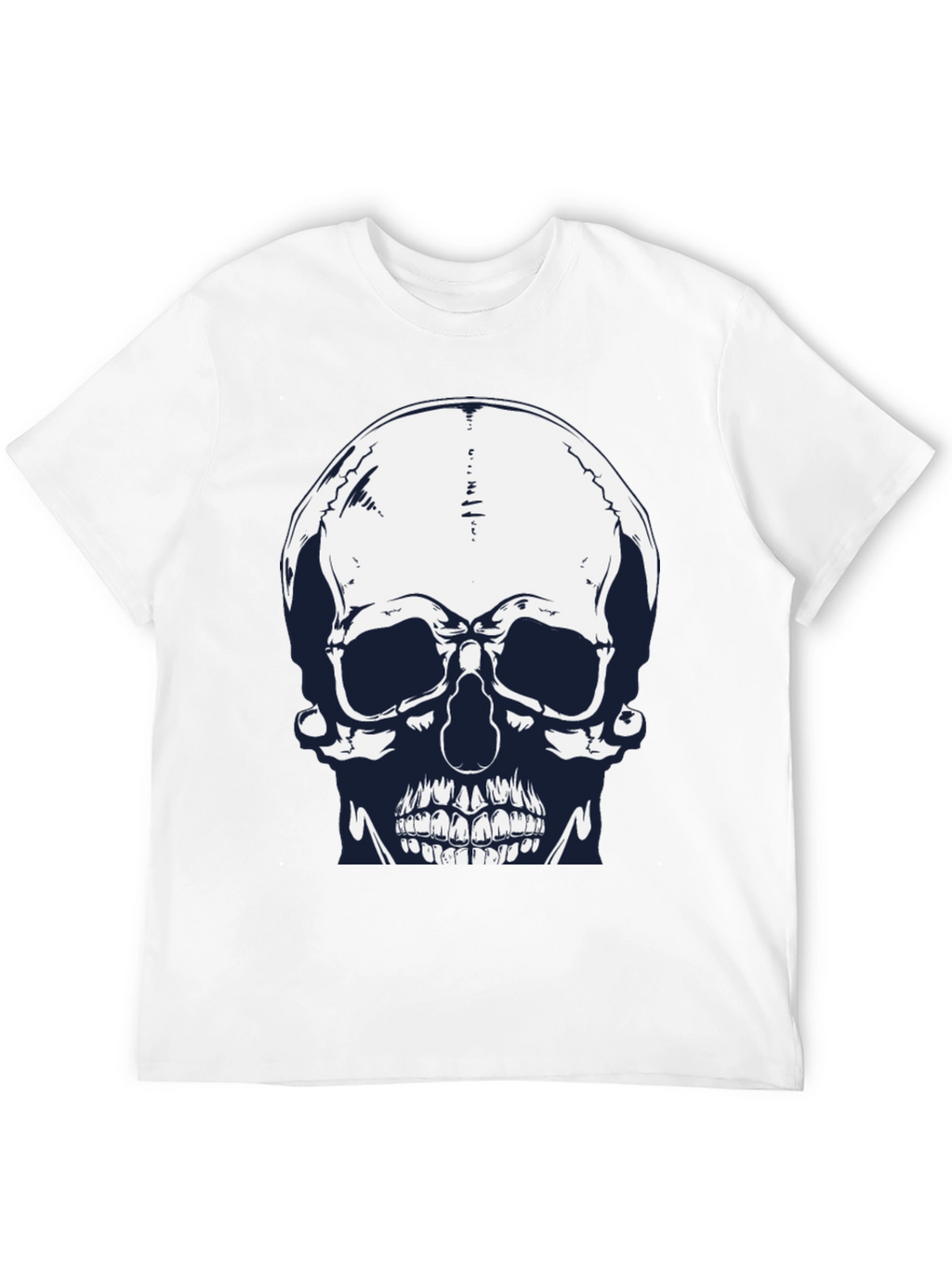 Skull Graphic Tee - Mens Black T-Shirt