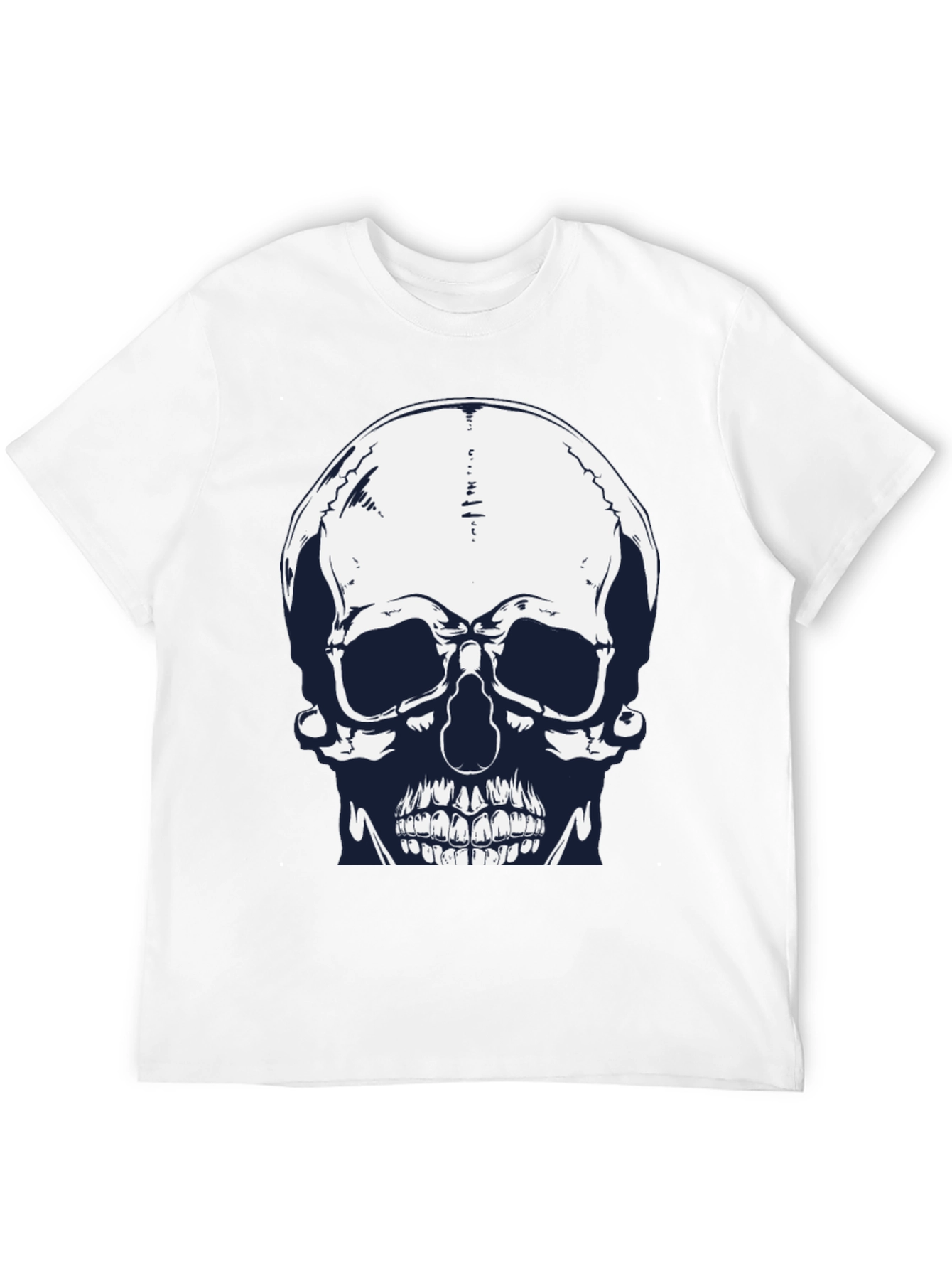 Skull Graphic Tee - Mens Black T-Shirt