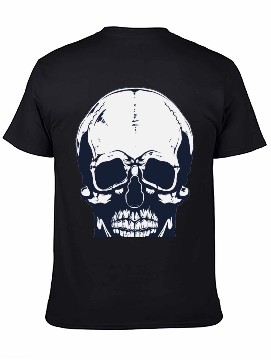 Skull Graphic Tee - Mens Black T-Shirt